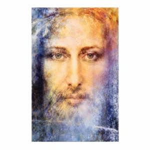 Carte postale Sainte Rita - Tableau rond bleu