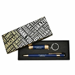 Coffret stylo - lampe torche